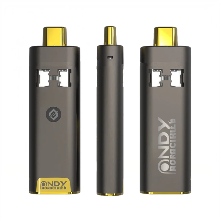 Dual Flavors Vaping Dual Chamber CBD Device Vape With Type-C Charger For 2ml Delta 8 THC Thick Oil