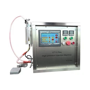 High Quality GT10 0.5ml 1ml 2ml 5ml CBD/THC/HHC Thick Oil Filling Machine For Small Business
