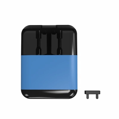 Dubultā tvertne 4 ml 2+2 Thc Empty vienreizējās lietošanas vape pildspalva, Vape ražotāju piegādātāji